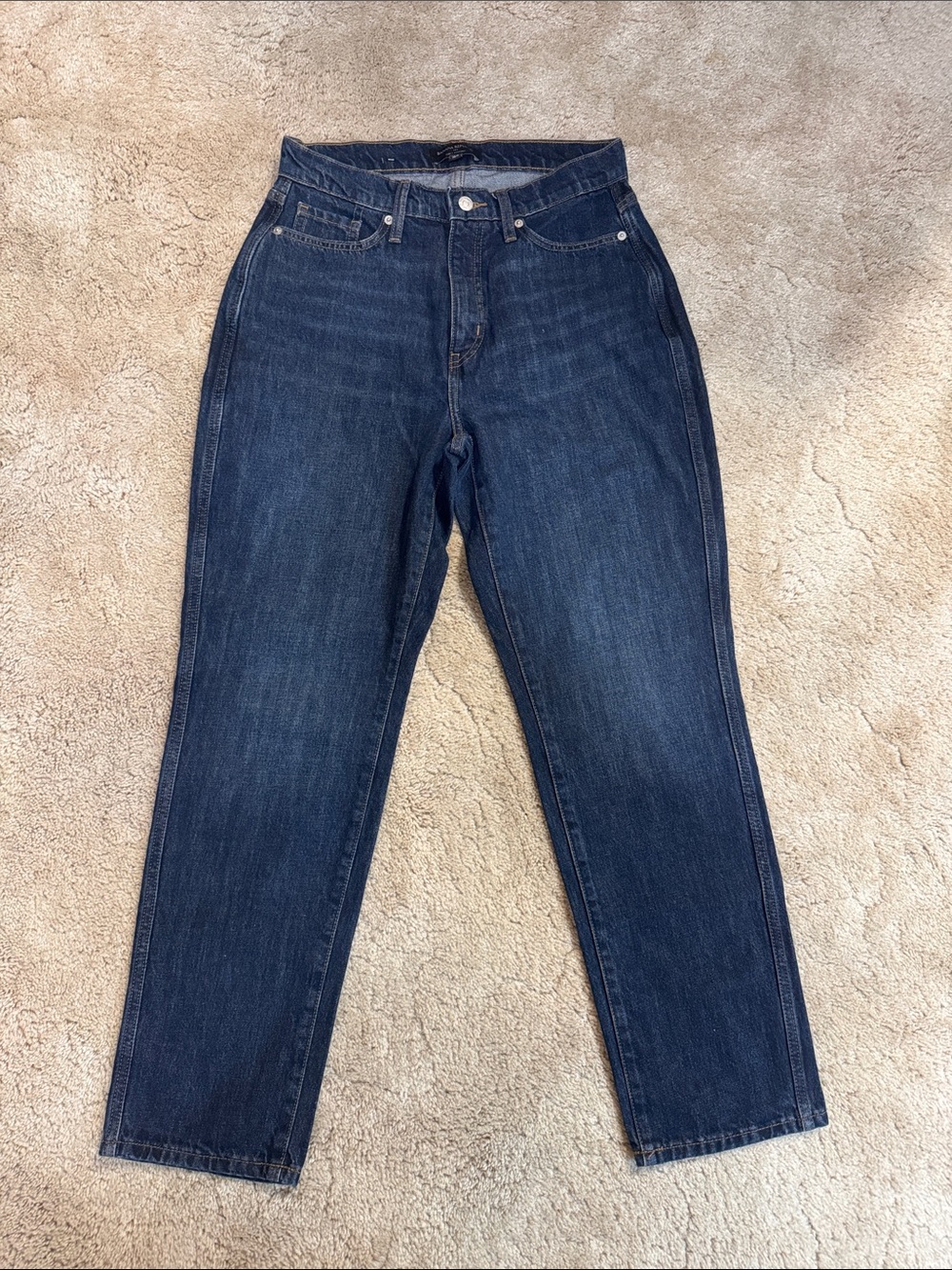 Banana republic curvy straight jeans